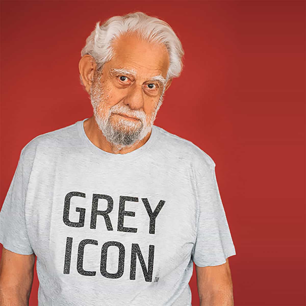 I-Hate-People: T-shirt Uomo Girocollo Grigia - Cotone Morbido, Regular Fit, Taglia L